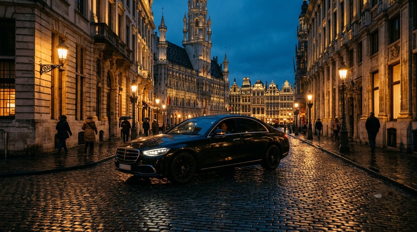 Brussel verkennen per taxi — Kunstberg